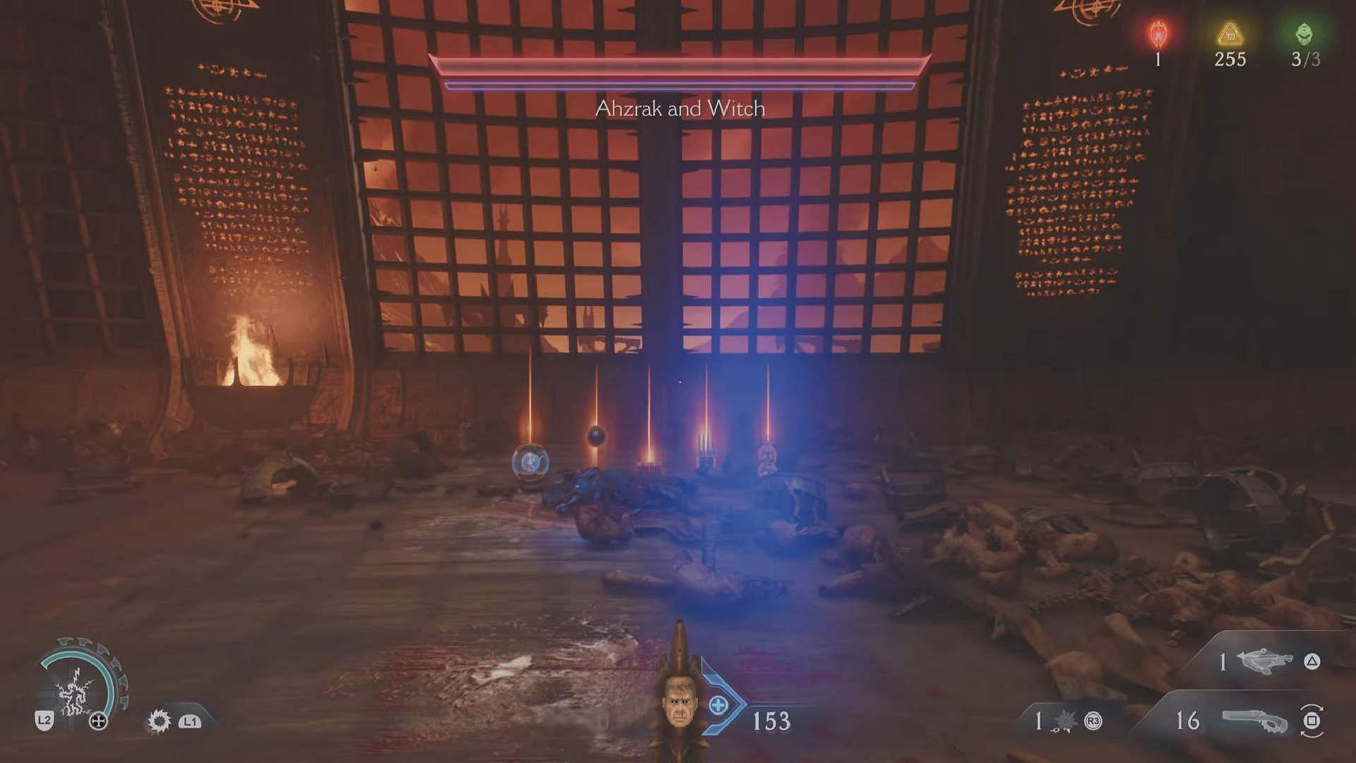 Defeated the Witch at the end of the Reckoning mission (Image via Sportskeeda Gaming/Bethesda Softworks)